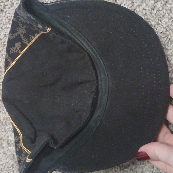 Playboy Hat Black & Gold - Picture 2 of 4